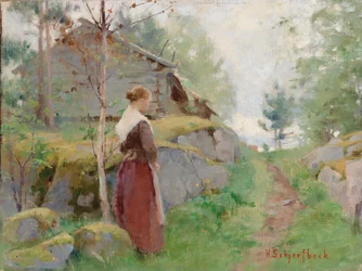 Rapariga de Barösund