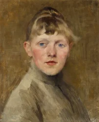 Auto-retrato, 1884-1885.