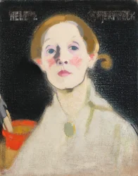 Autorretrato, 1915.