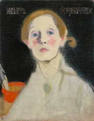 Auto-retrato, Fundo Preto