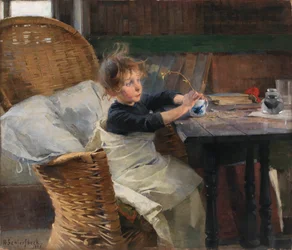 O convalescente, 1888.