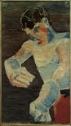 Autorretrato (jovem boxeador)