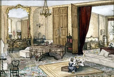 Interior da Sala de Desenho