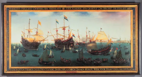 O Retorno a Amsterdã da Segunda Expedição às Índias Orientais, 19 de julho de 1599, 1599