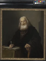 O Colector de Moedas (óleo sobre madeira)