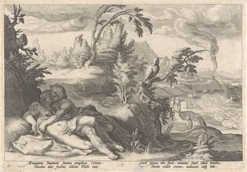 Apolo em Coronis Metamorfosen van Ovidius (título da série)