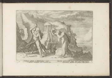 Deucalion e Pyrrha criam uma nova raça humana
Metamorfoses de Ovid (título da série)
Recriações de P. Ovidius Naso (título da série)
