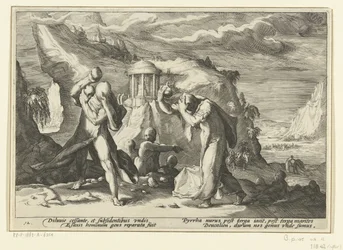 Deucalion e Pyrrha criam uma nova raça humana
Metamorfoses de Ovid (título da série)