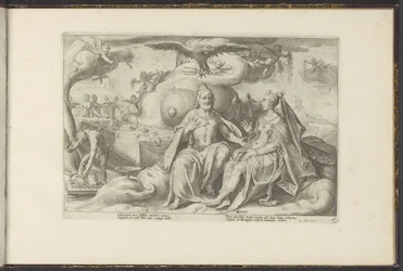 Júpiter e Juno discutem qual dos sexos tem maior desejo de amor Metamorfoses de Ovídio (título da série) Recriações de P. Ovidius Naso (título da série)