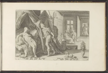 Mercurius na câmera Herses Metamorfoses de Ovídio (título da série) O Herescheppingen van P. Ovidius Naso (título da série)