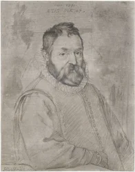 Retrato de busto de Federico Zuccari