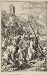 Cristo carregando a cruz