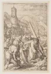 Cristo carregando a cruz, de A Paixão