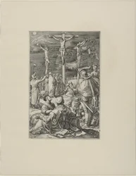 Cristo na Cruz, prato dez da Paixão de Cristo