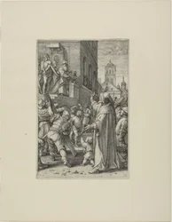 Ecce Homo, placa oito da Paixão de Cristo