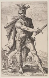 Mucius Scaevola, de Os Heróis Romanos