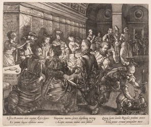 O Banquete de Tarquinius Collatinus, de A História de Lucretia
