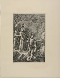 A Traição de Cristo, prato três da Paixão de Cristo