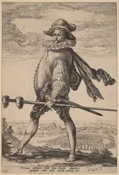 O capitão de infantaria