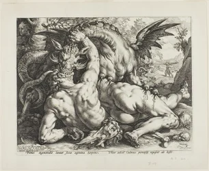 O Dragão Devorando os Companheiros de Cadmus