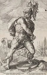 Tito Mânlio Torquato (Heróis romanos, estampa 5)