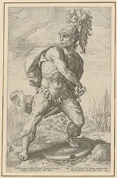 Titus Manlius Torquatus, página 5 da série «Heróis Romanos»