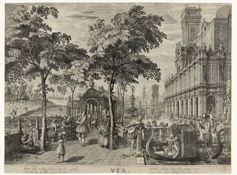Primavera
Primavera, uma empresa de um castelo
Longe (título sobre o objecto)
As quatro estações (título da série)