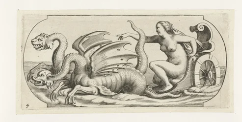 Deusa numa carruagem
Nouveau Livre des Dieux et Deeßes De la Marine Bouckje of Sea Gods and Goddesses (título da série)