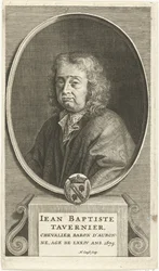 Retrato de Jean-Baptiste Tavernier (1605-1699), c.1680 (gravura)