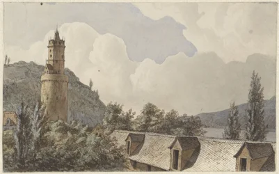 Vista sobre Andernach e o Reno