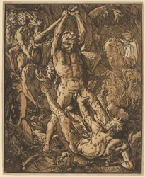 Hércules Matando Cacus