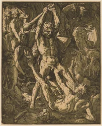 Hércules Matando Cacus