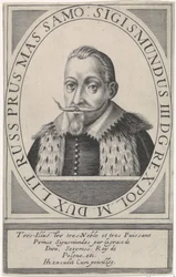 Retrato de Sigismundo III Vasa, Rei da Polônia 1566-1632, 1608