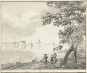 Vista de Dodewaard e Hien