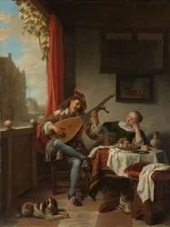 O tocador de alaúde