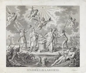 Alegoria da Indivisibilidade, 1795
Indivisibilidade (título sobre o objecto)
Quatro alegorias sobre a revolução de 1795 (título da série)