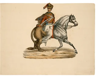 Um livro ilustrado móvel com rimas (1856)