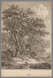 Paisagem em Zuidlaren
Em Zuidlaren (título sobre o objecto)
Nove vistas em Drenthe (título da série)
IX Faces dentro e perto da paisagem de Drenthe (título da série)