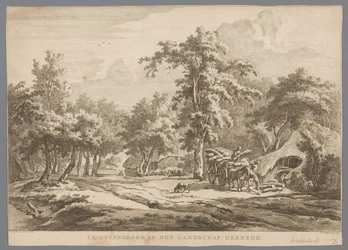 Paisagem com vagão de feno perto de Westerbork
Em Westerborg, na paisagem de Drenthe (título sobre o objecto)
Nove vistas em Drenthe (título da série)
IX vistas dentro e perto da paisagem da Drenthe (título da série)