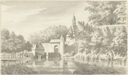 Portão de vizinhos em Tiel
