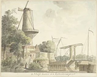 Portão de Rotterdam em Delft