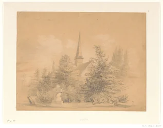 Igreja entre as árvores