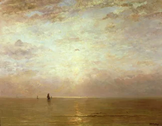 Pôr do sol, c.1887