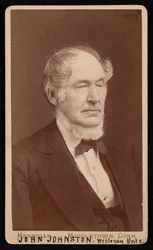 Retrato de John Johnston 1806-1879, antes de 1876.