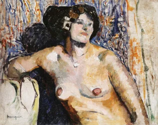 Sentada Nua; Nu Assis