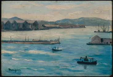 Toulon, a entrada do porto