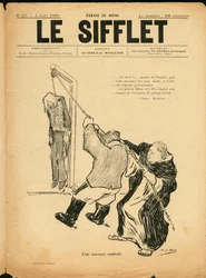 Le Whistle, número 27, Satirique en N & B