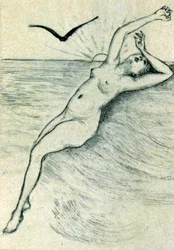 Um Almanaque de poemas de Hippolyte Devilliers