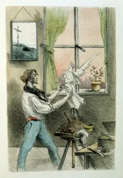 Ilustração de Henri Boutet, para 