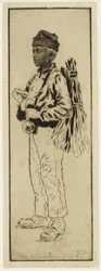 La ramoneur (O Limpador de Chaminés), c.1890 (gravura e ponto de secagem)